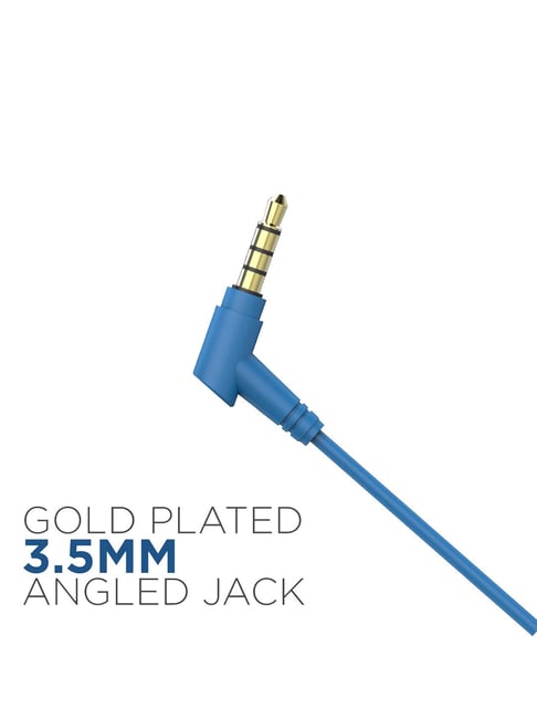 Buy boAt BassHeads 103 T Wired Earphones (Blue) Online At Best Price Tata CLiQ