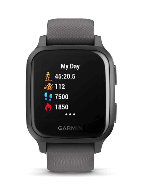 Garmin Venu Square Smartwatch (Shadow Gray/Slate)