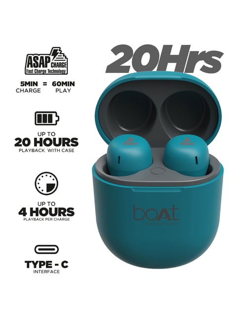 Boat airdopes 381 with asap charge bluetooth headset hot sale