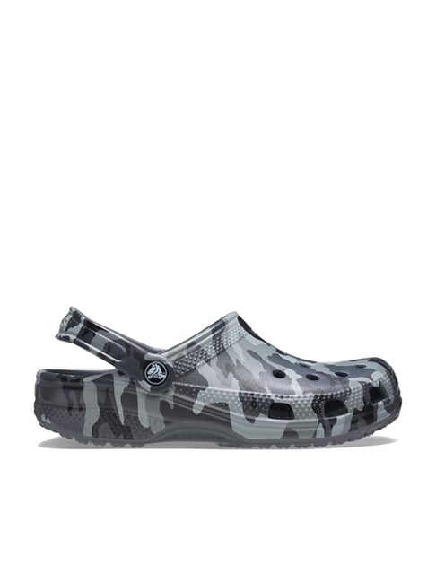 Crocs Unisex Classic Slate Grey Back strap Clogs