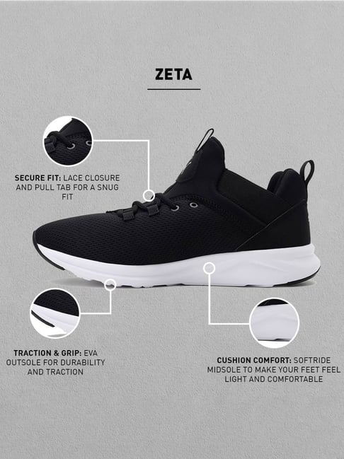 Buy Puma Men's Zeta Core Black Running Shoes for Men at Best Price