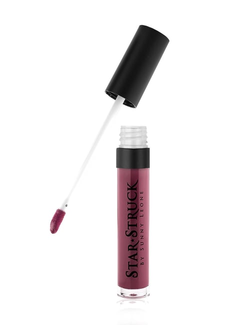 StarStruck By Sunny Leone Liquid Lip Color Sugar Plum - 5.5 ml-image-4