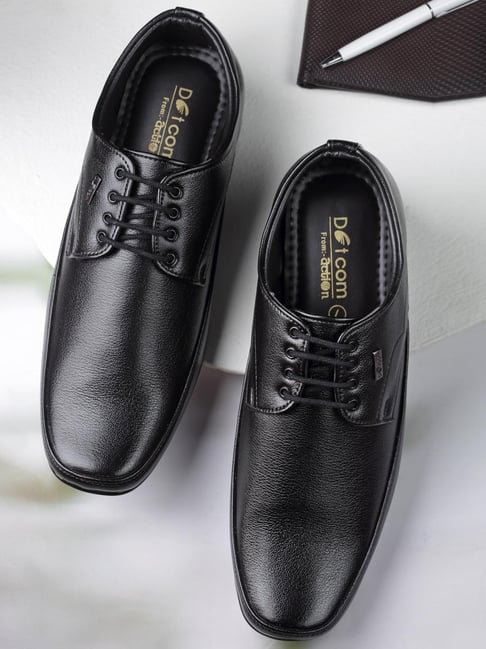 Action shoes best sale leather black