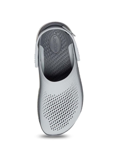 Buy Crocs Men's Literide Grey Back Strap Clogs for Men at Best Price