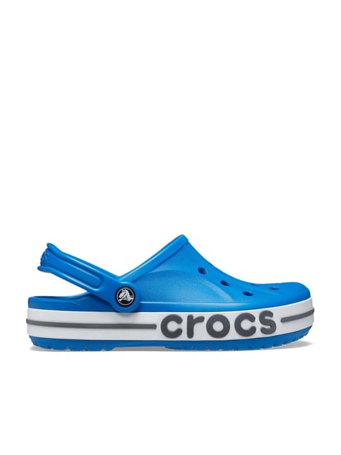 Crocs Men's Bayaband Cobalt Blue Back Strap Clogs