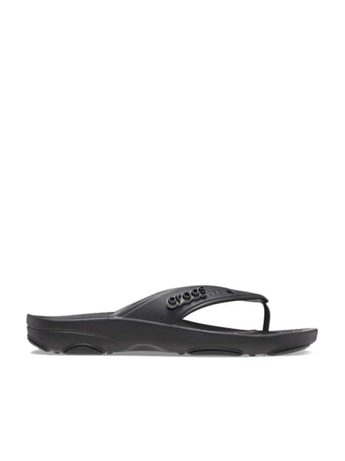 Crocs Men's Classic Black Flip Flops