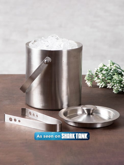Buy Nestroots Ice Bucket Bar for Home bar Ice Bucket with Tong at Best