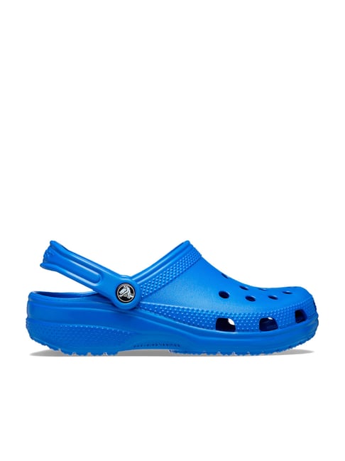 Crocs Men's Classic Blue Back Strap Clogs