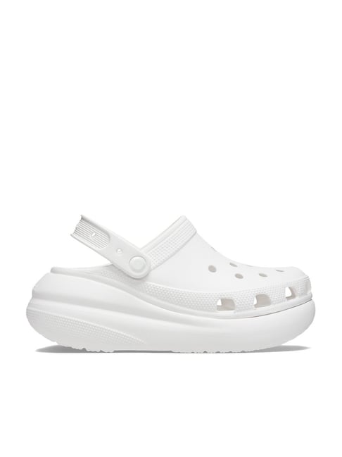 Crocs Men's Classic White Back Strap Clogs