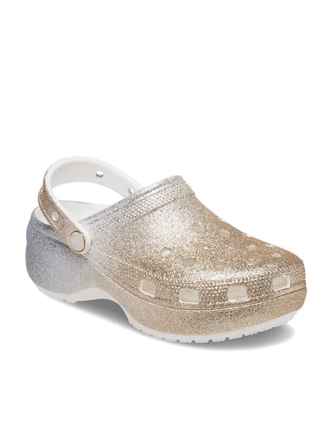 Sparkle discount crocs womens