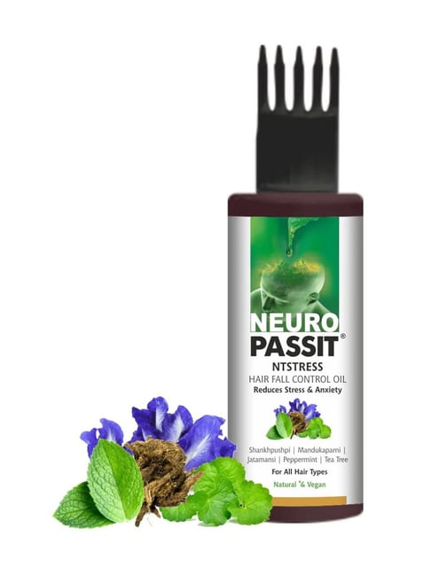 Passion Indulge Neuropassit Ntstress & Hair Fall Control Oil - 100 ml