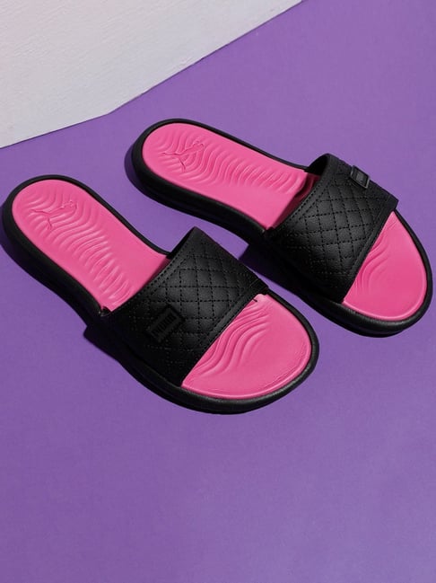 Puma Women's Quilt Women's Black Slides