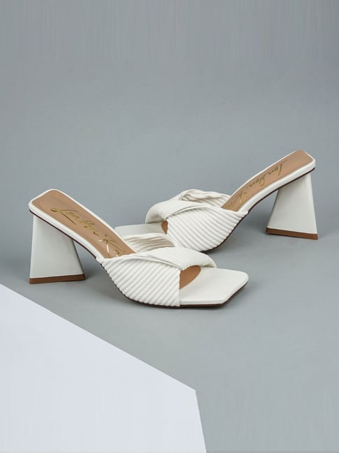 London Rag Women's White Casual Sandals-picture-27