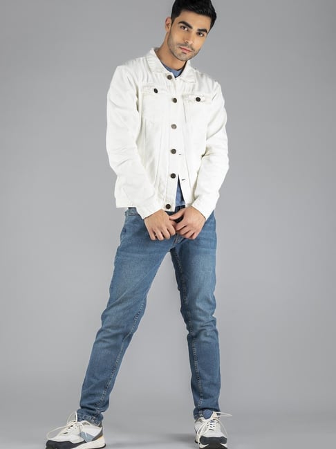 Dennis Lingo How To Wear A White Denim Jacket For Guys Dennis