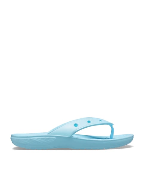 Crocs Men's Classic Sky Blue Flip Flops