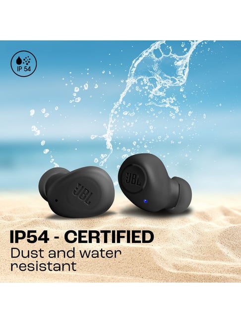 Buy JBL Wave Buds True Wireless Earbuds with Mic (Black) Online At