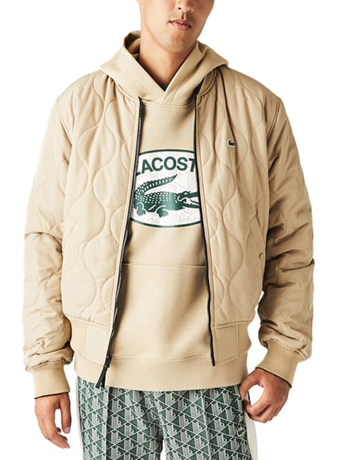 Lacoste Multi Regular Fit Quilted Reversible Jacket
