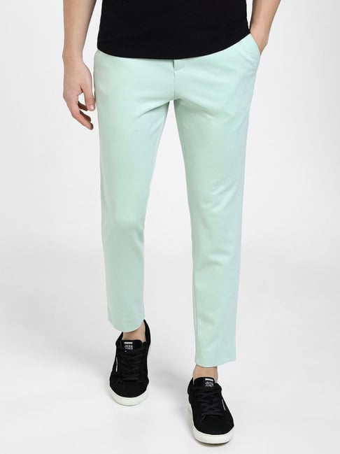 Jack & Jones Green Slim Fit Trousers