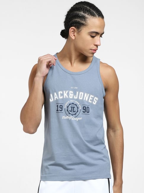 jack and jones sleeveless t shirts