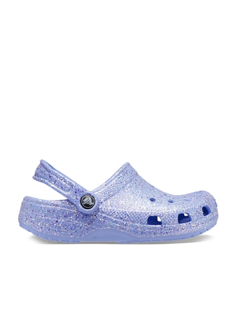 Crocs Kids Classic Blue Back Strap Clogs