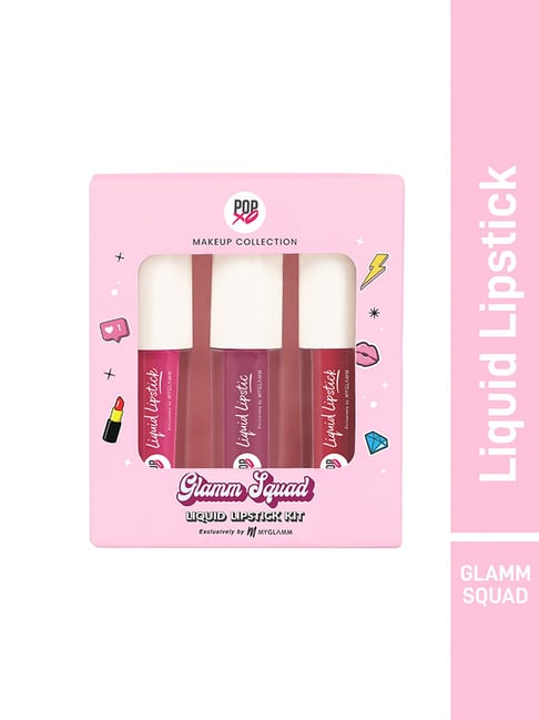 MyGlamm Popxo Glamm Squad Liquid Lipstick Kit