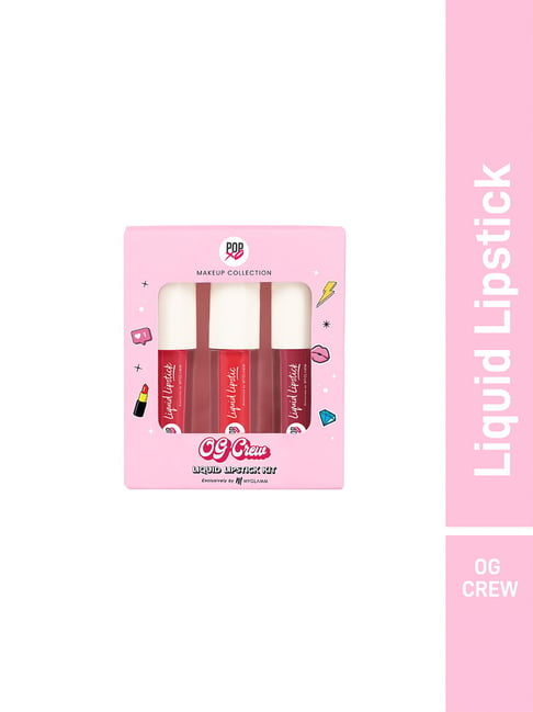 MyGlamm Popxo OG Crew Liquid Lipstick Kit