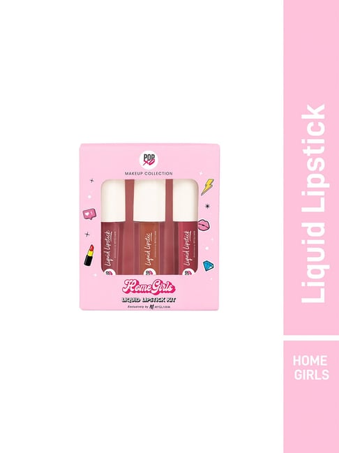 MyGlamm Popxo Home Girls Liquid Lipstick Kit