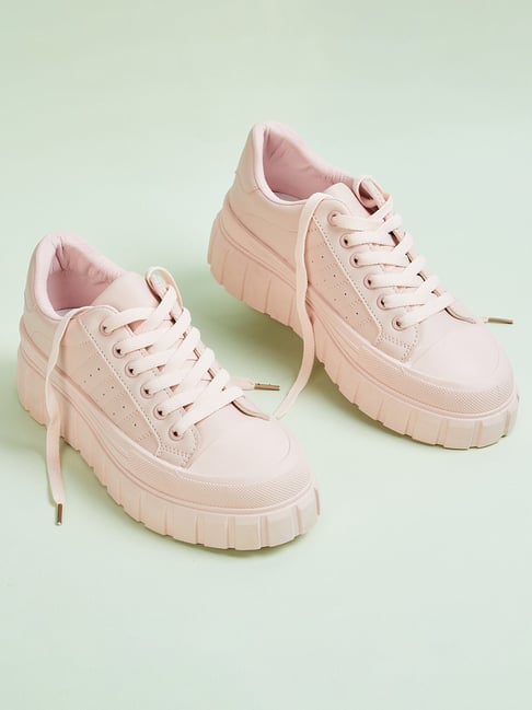 Ginger by Lifestyle Women's Pink Sneakers