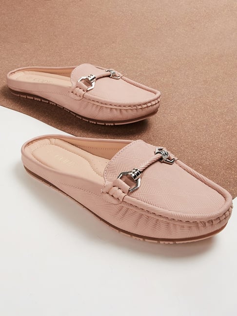 Code by Lifestyle Women's Pink Mule Shoes