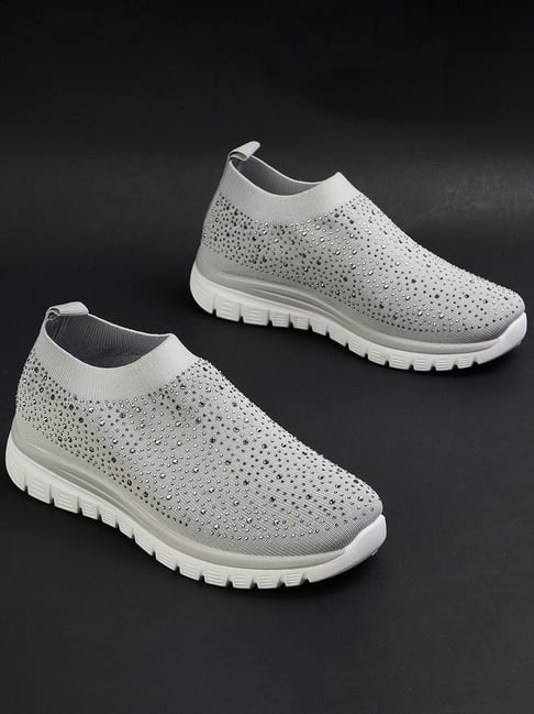 Ginger by Lifestyle Women's Grey Walking Shoes