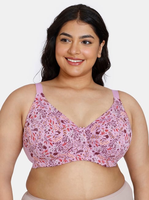Buy Zivame Pink Half Coverage Non-Wired T-Shirt Bra for Women's Online @  Tata CLiQ