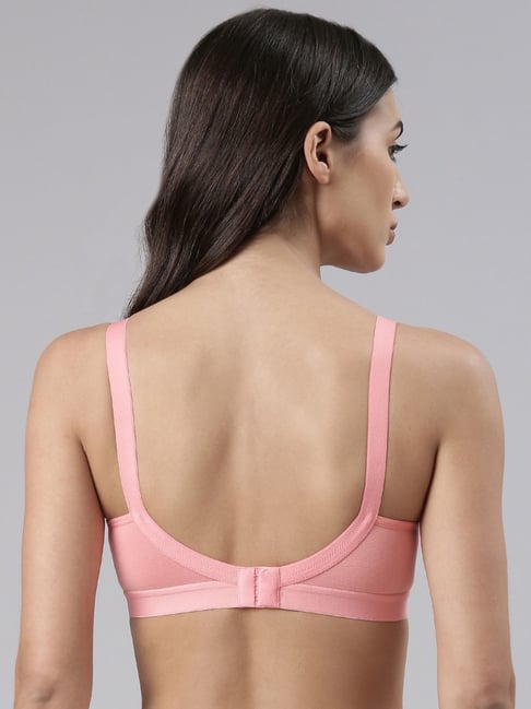 Pack of 3 - Solid Seamless Bra with Adjustable Straps