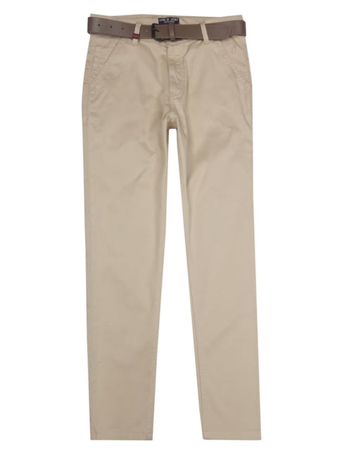 Gini & Jony Kids Black Solid Trousers