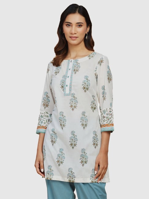 Fabindia cotton outlet kurtis