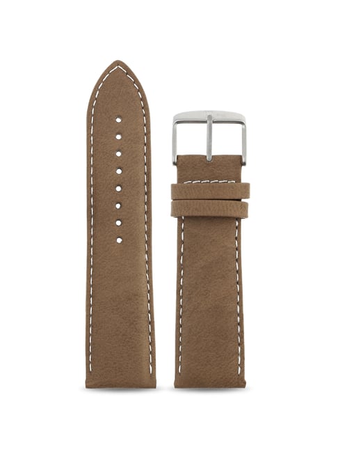 Buy 24MM BROWN Titan Genuine Leather Strap for MEN at Best Price