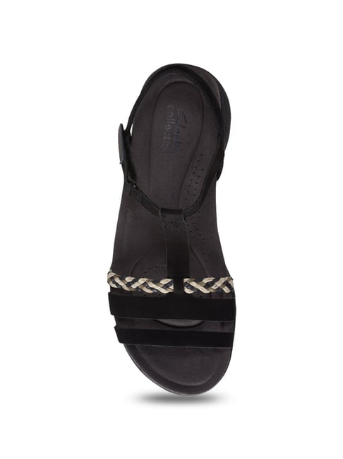 Clarks Women Petrina Selma Black Leather Sandal at Rs 2999/pair in Kolkata