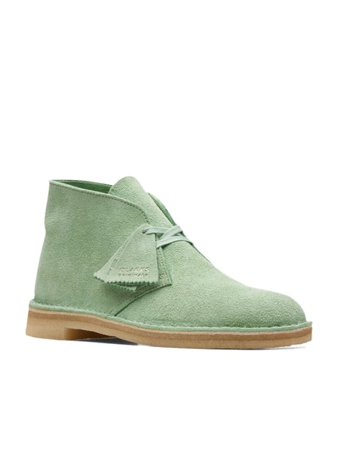 Green desert boots clearance mens