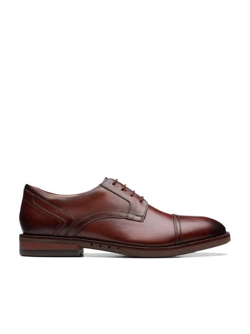 Clarks Men's Un Hugh Brown Derby Shoes