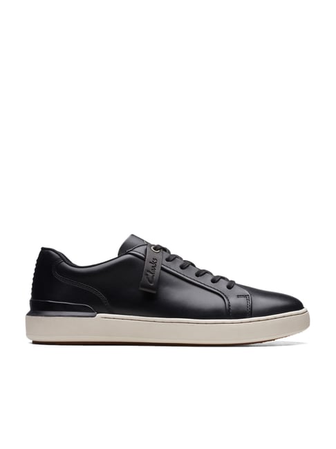 Mens Trainers Clarks Black Sneakers Clarks Men Black Sneakers - Main Image