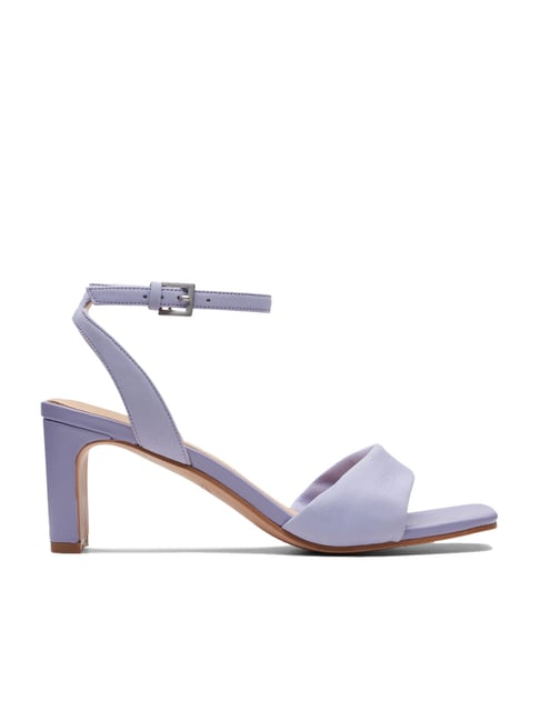 ANISE FEATHER HEEL LILAC