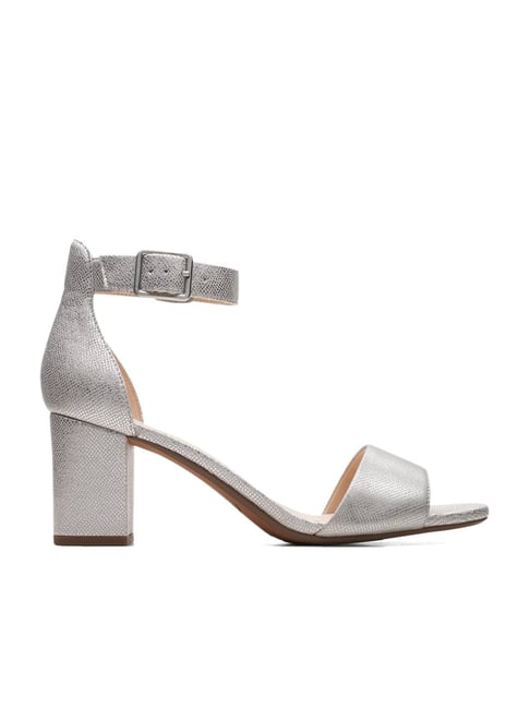 Women's Metallic Synthetic Sandals