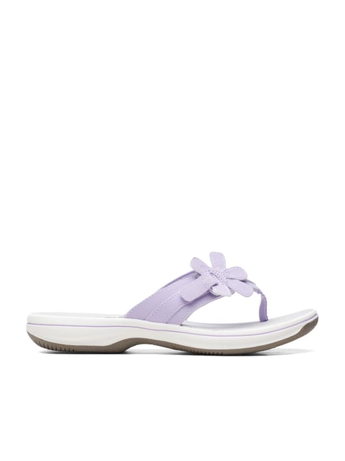 Clarks hotsell purple sandals