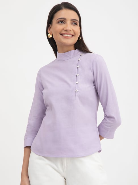 Fablestreet Lilac Formal Shirt