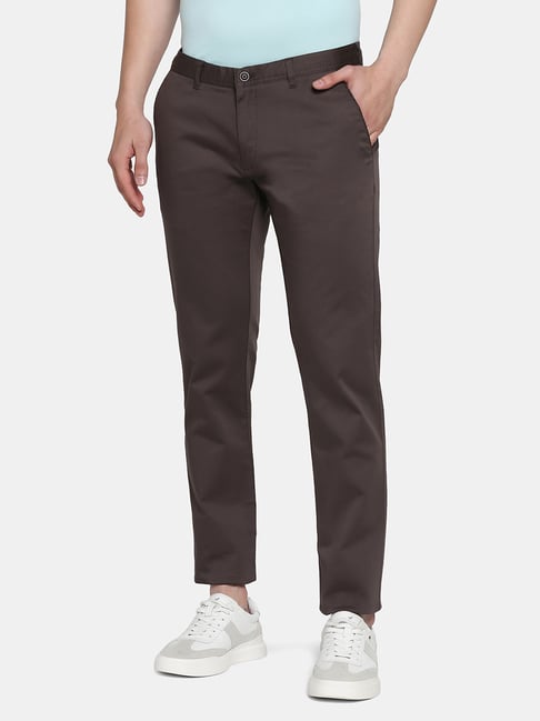 Urbano Fashion Slim Fit Men Grey Trousers - Buy Urbano Fashion Slim Fit Men Grey  Trousers Online at Best Prices in India | Flipkart.com