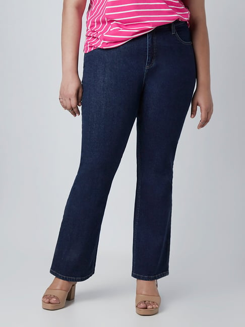 Gia Curves by Westside Navy Bootcut Jeans