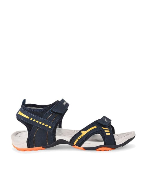 Kids navy online sandals