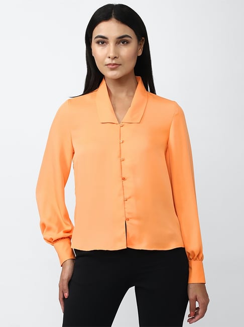 Van heusen orange outlet dress shirt