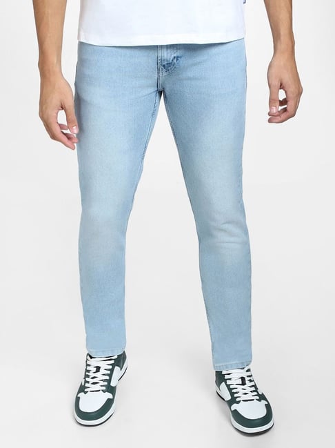 Jack & Jones Mid Blue Skinny Fit Jeans