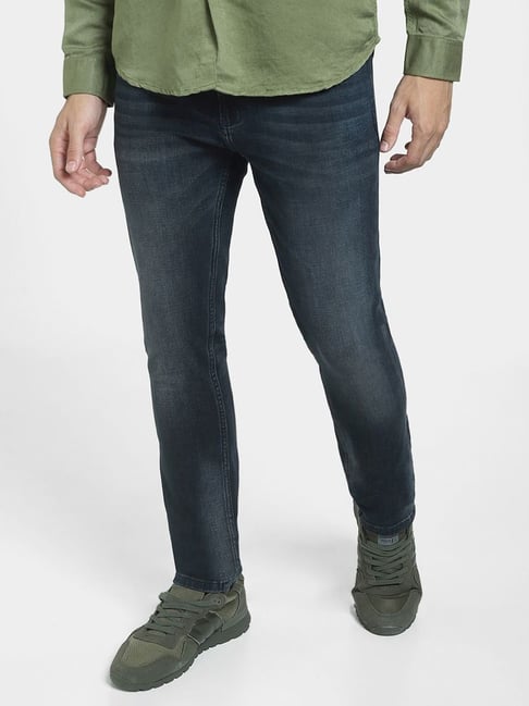 Jack & Jones Dark Blue Skinny Fit Jeans