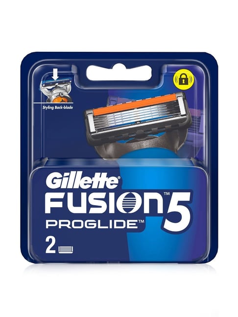 Gillette Fusion Men's Manual Razor Refills, 4 Count